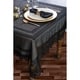 preview thumbnail 61 of 73, Design Imports White Snow Village Lace Kitchen Tablecloth