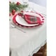 preview thumbnail 6 of 73, Design Imports White Snow Village Lace Kitchen Tablecloth