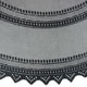 preview thumbnail 64 of 73, Design Imports White Snow Village Lace Kitchen Tablecloth