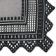 preview thumbnail 60 of 73, Design Imports White Snow Village Lace Kitchen Tablecloth