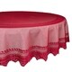 preview thumbnail 42 of 73, Design Imports White Snow Village Lace Kitchen Tablecloth
