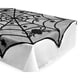 preview thumbnail 11 of 73, Design Imports White Snow Village Lace Kitchen Tablecloth