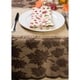 preview thumbnail 67 of 73, Design Imports White Snow Village Lace Kitchen Tablecloth