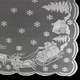 preview thumbnail 4 of 73, Design Imports White Snow Village Lace Kitchen Tablecloth