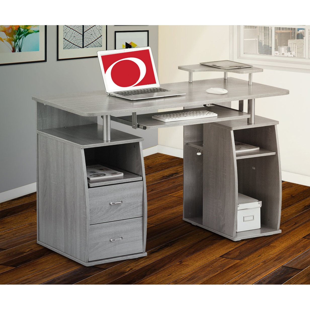 Shop Modern Designs Executive Style Workstation Computer Desk