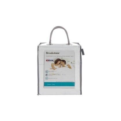 brookstone temperature regulating sheet set with outlast technology brookstone sheets