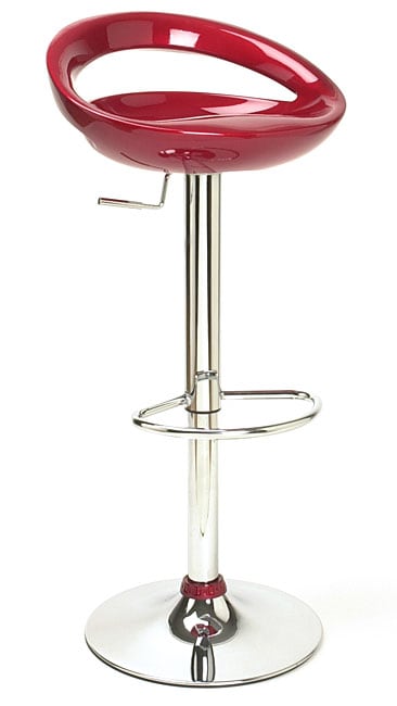 Modern Red Barstool