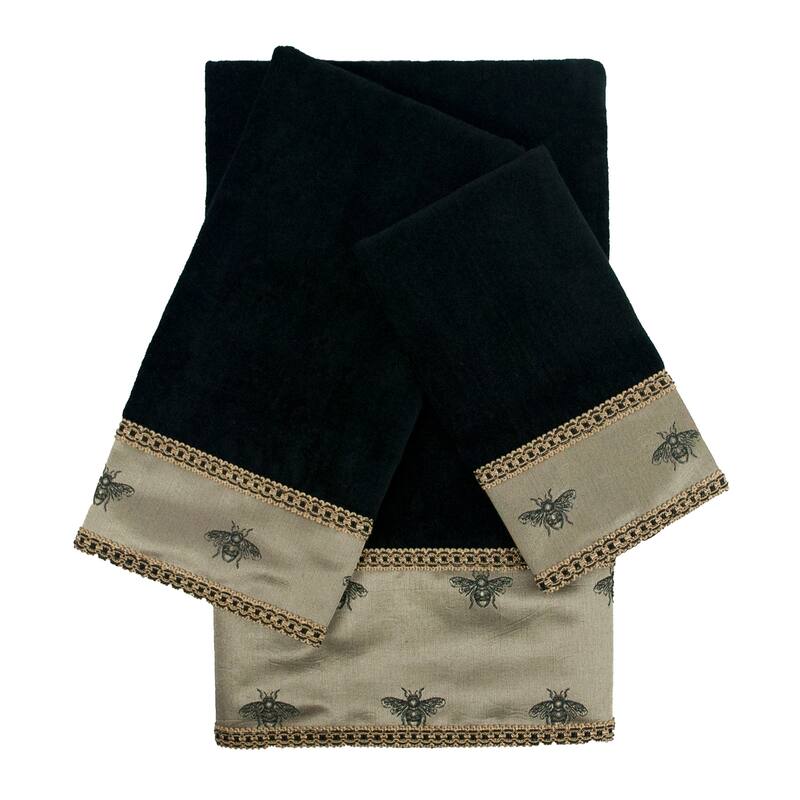 Sherry Kline Knoxville 3-piece Decorative Embellished Towel Set