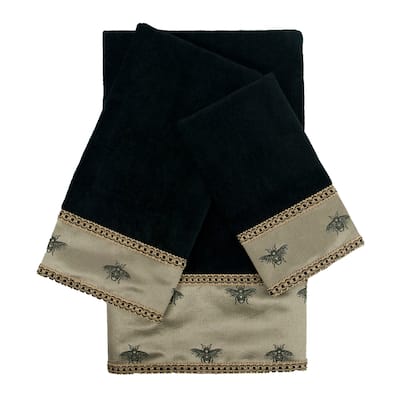 Sherry Kline Knoxville 3-piece Decorative Embellished Towel Set