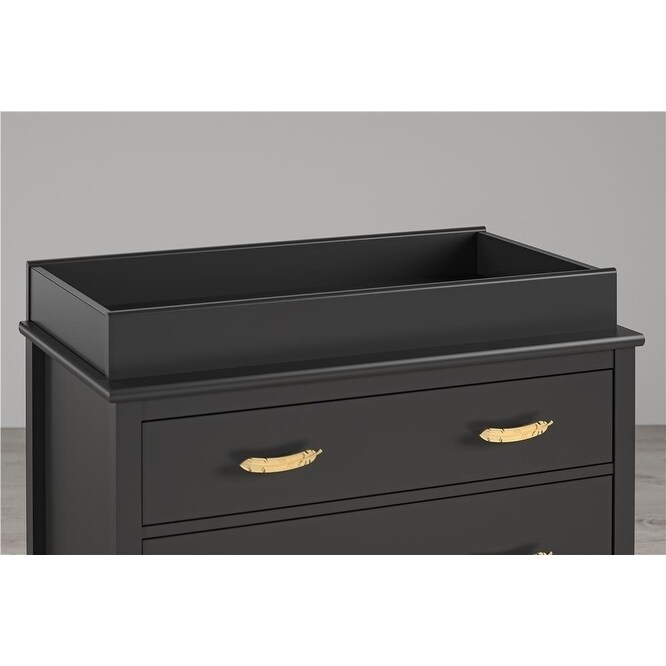 Shop Little Seeds Monarch Hill Black Hawken Changing Table Topper