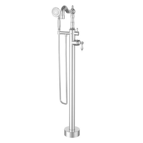 LaToscana Ornellaia Free-Standing Floor-Mounted Tub Filler With Hand-Held Shower
