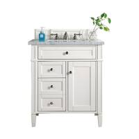 Brittany 30" Single Vanity, Cottage White