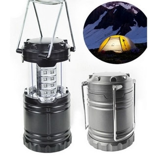 Solar Power Rechargeable Battery LED Flashlight Camping Tent Light Lantern  Lamp - Bed Bath & Beyond - 31950795