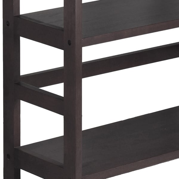 New Contemporary Leo Style 4 Tier Shoe Rack