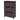 Torino 4-PC Set Storage Shelf w/ Black Fabric Baskets