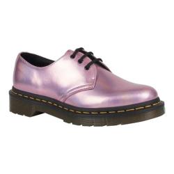 mallow pink reflective metallic leather