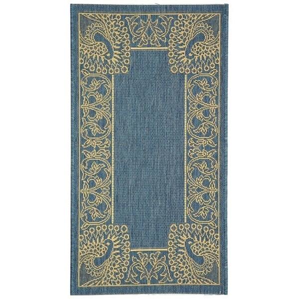 Safavieh Abaco Blue/ Natural Indoor/ Outdoor Rug - 2' x 3'7 - Bed Bath ...