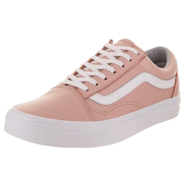 pink leather vans