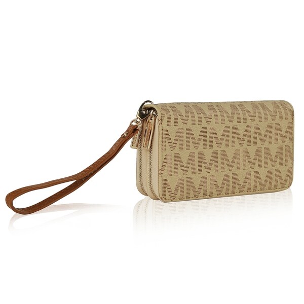 MKF Collection Kirbi M Embossed Designer Wallet by Mia K Farrow