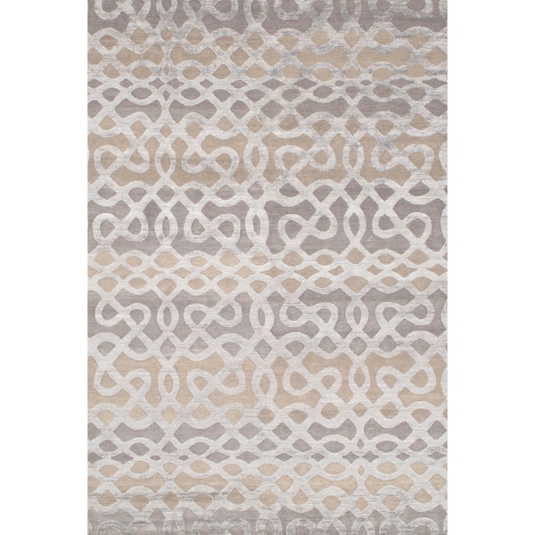 Pasargad NY Modern Silk Rug - 6' X 9'
