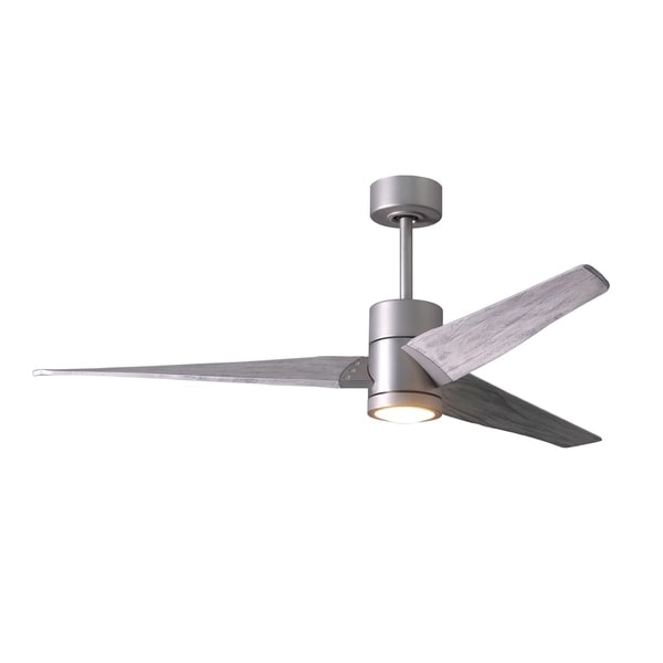 Shop Matthews Fan Company Super Janet 3 Blade 60 Inch Brushed