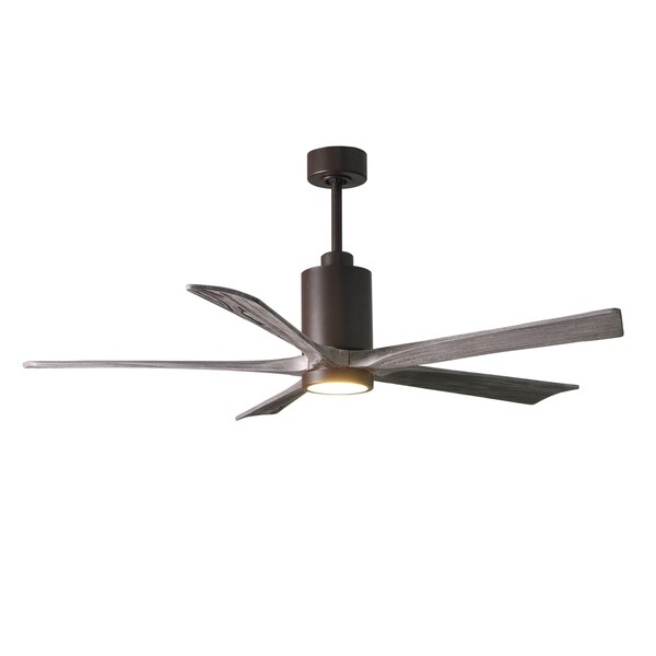 Matthews Fan Company Patricia 5 Blade 60 Inch Textured Bronze Matthews Fan Company Patricia 5 Blade 60 Inch Textured Bronze Paddle With Light
