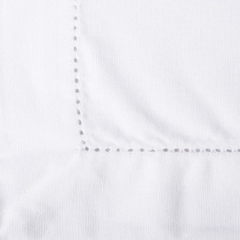 Design Imports Off-White Hemstitch Kitchen Placemat Set (Set of 4)