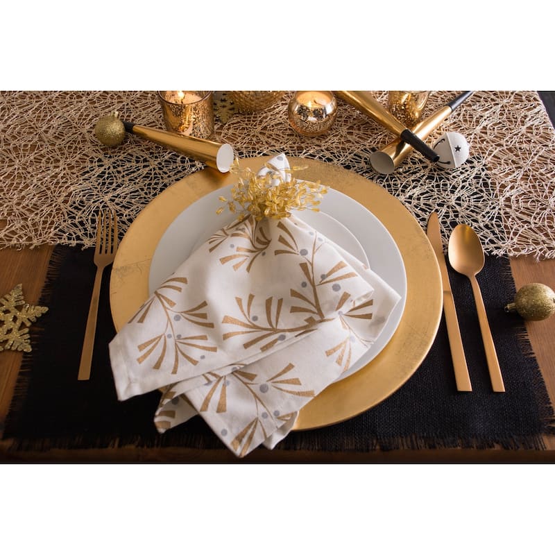 Design Imports Gray Jute Kitchen Placemat Set (Set of 6)