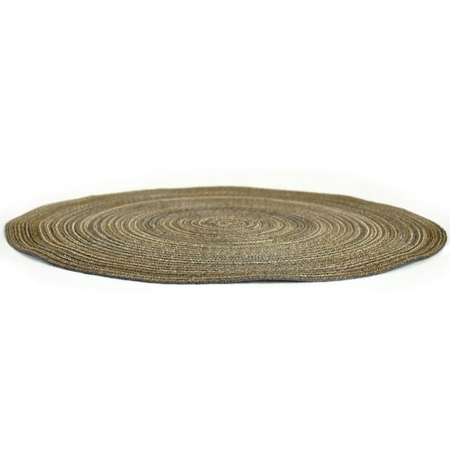 Design Imports Variegated Woven Polypropylene Round Placemats (Set of 6)