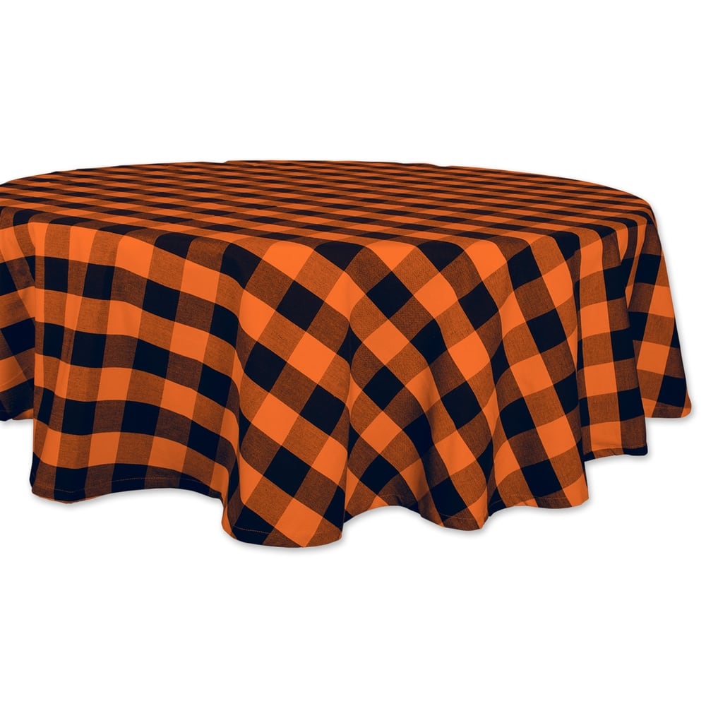 DII Buffalo Check Kitchen Tablecloth