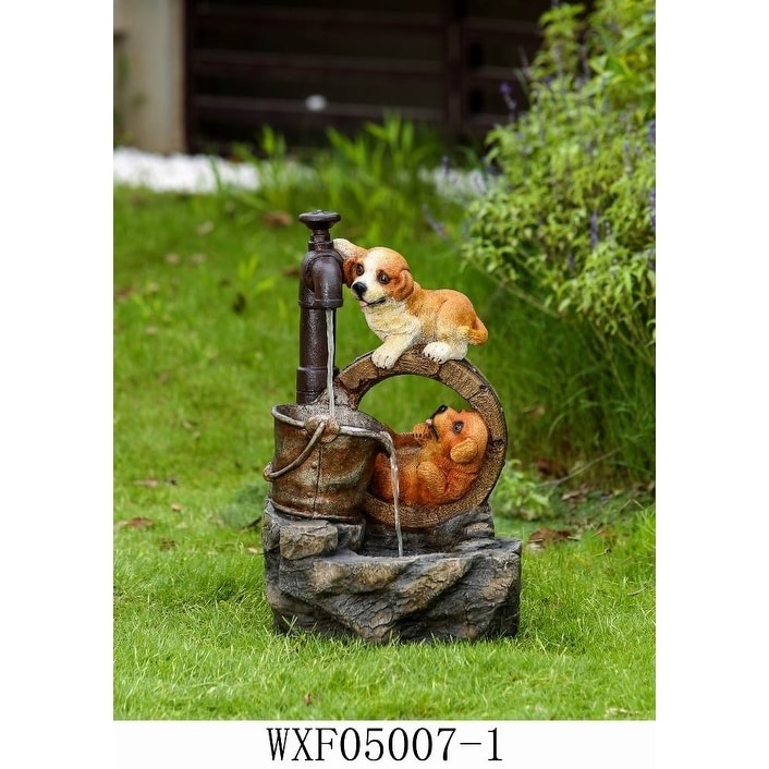 Garden water clearance fountain for dogs