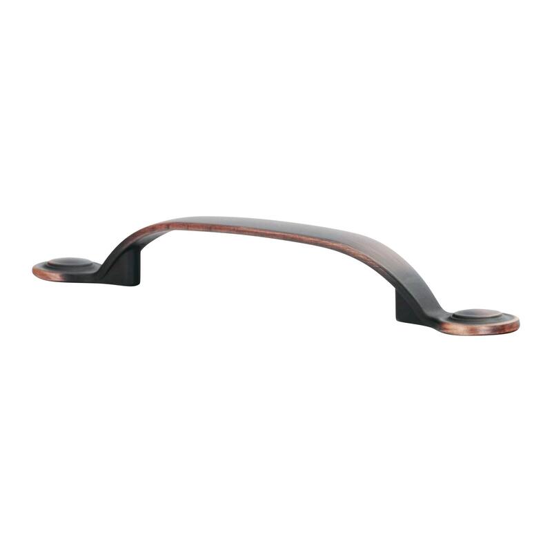 Classic Saturn 3-3/4" Centers Brushed Oil-Rubbed Bronze Pull