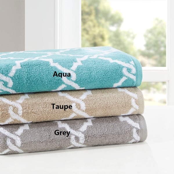 Madison Park Signature - Turkish Cotton 6 Piece Bath Towel Set - Taupe