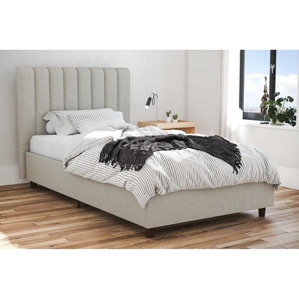 brittany queen upholstered bed with storage drawers