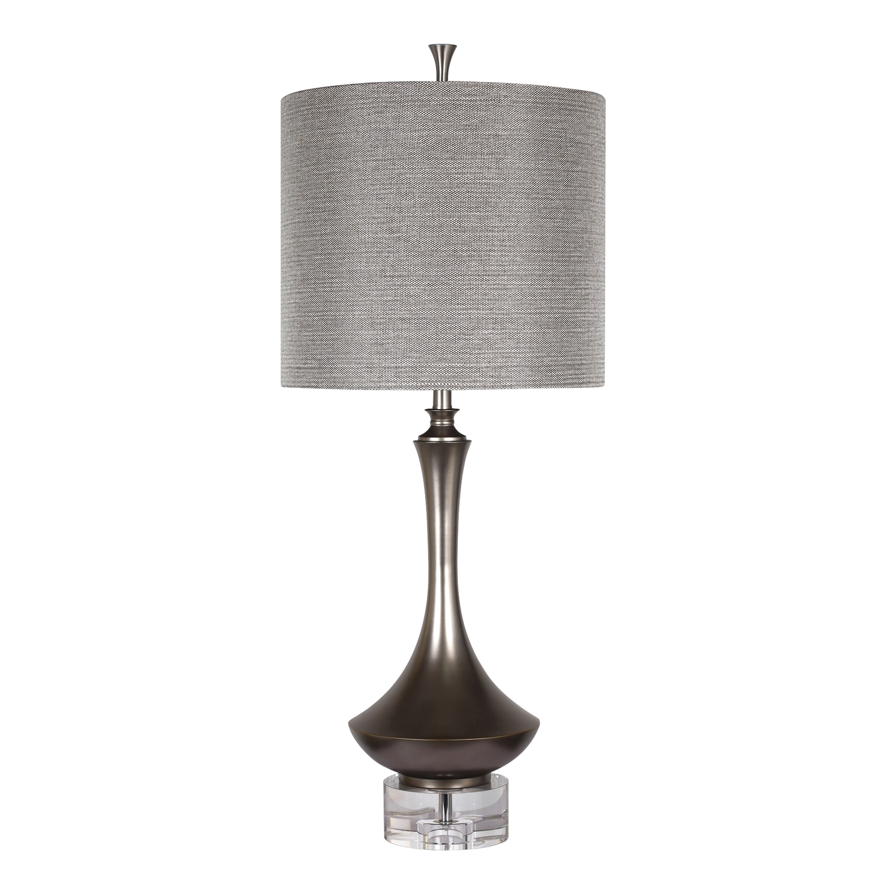grey table lamp base