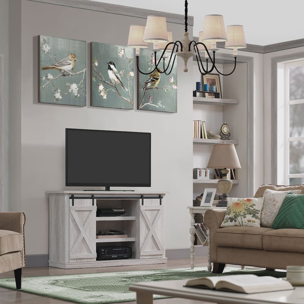 Cottonwood TV Stand for TVs up to 60 inches, Sargent Oak