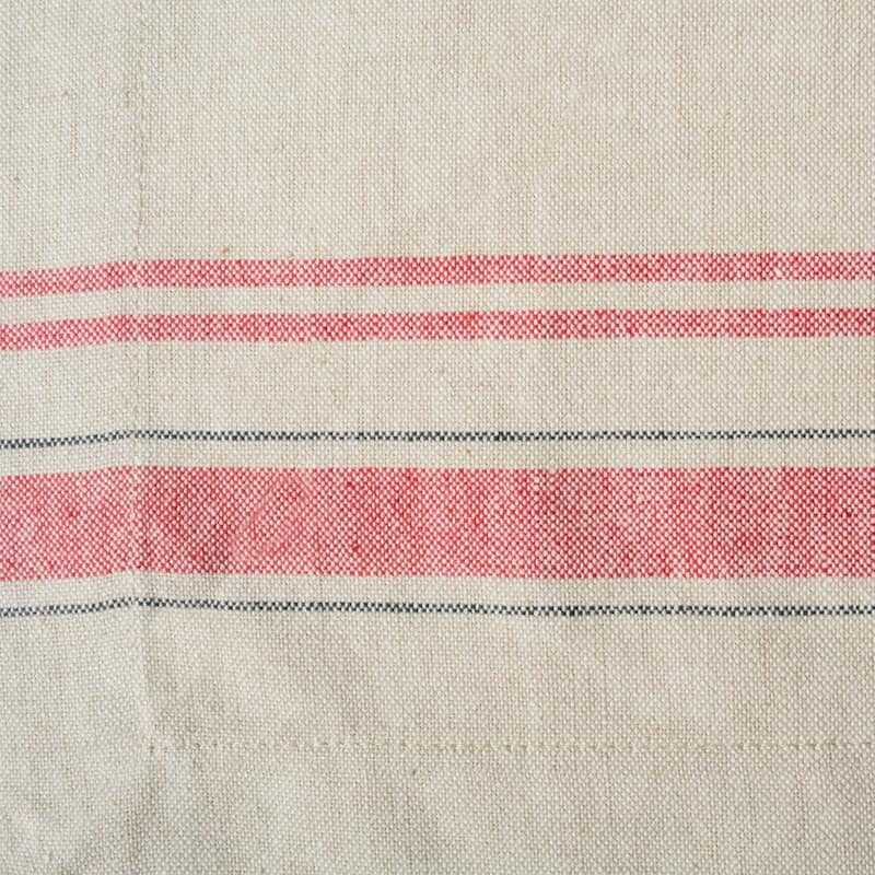 Design Imports Teal French Stripe Kitchen Placemat Set (Set of 6)