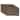 Design Imports Fringe Brown Variegated Kitchen Placemat Set (Set of 6)