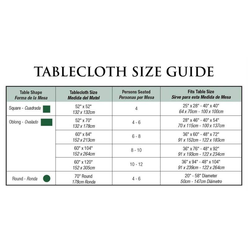 DII Checkers Kitchen Tablecloth