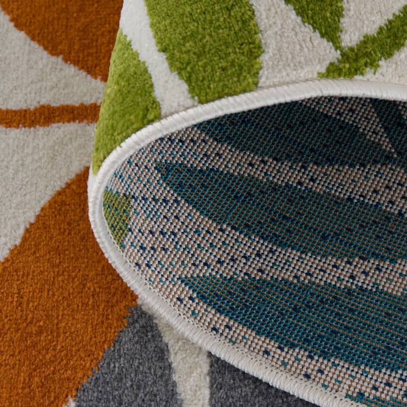 Loomaknoti Tecopa Kashton White Area Rug