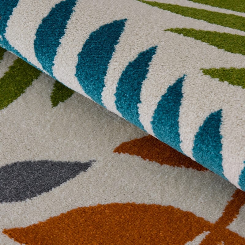 Loomaknoti Tecopa Kashton White Area Rug