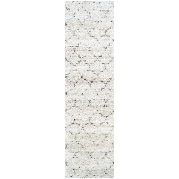 Chione Gunnison Ivory Runner Rug - 2'2" x 7'10" runner