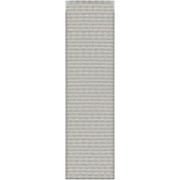 Vector Camden Blue-Silver Indoor/Outdoor Runner Rug - 2'3" x 11'9" Runner