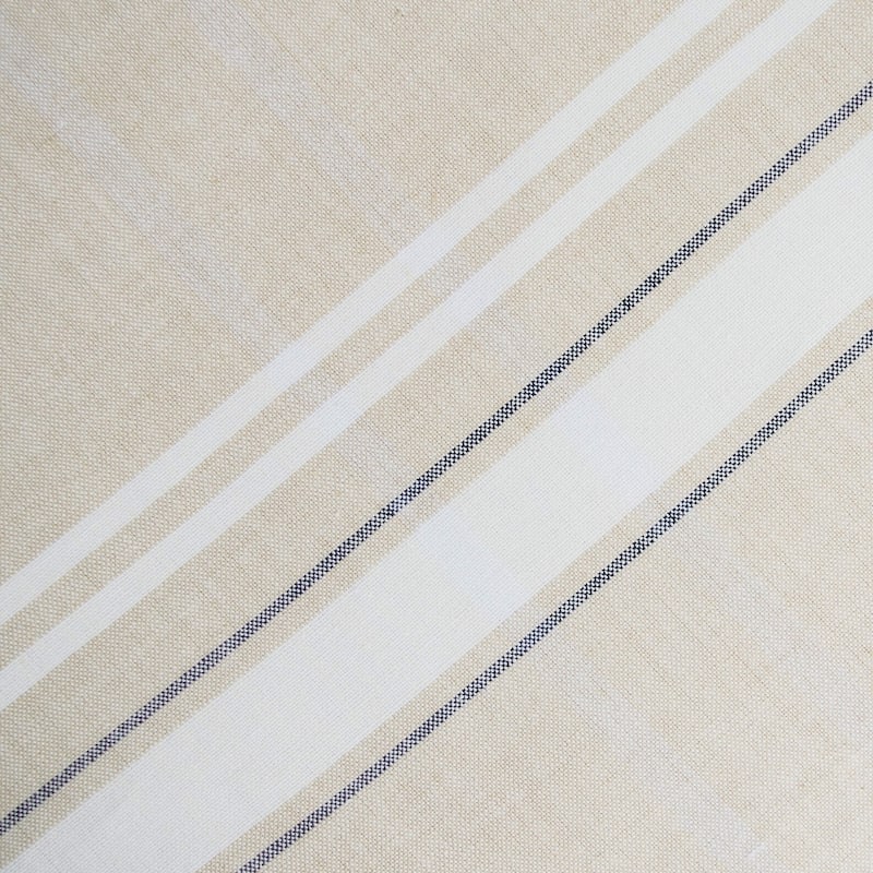 Design Imports French Stripe Cotton Kitchen Tablecloth