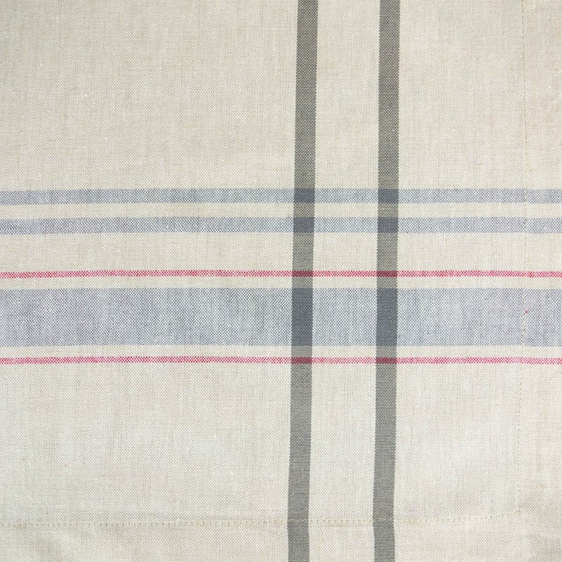 Design Imports French Stripe Cotton Kitchen Tablecloth