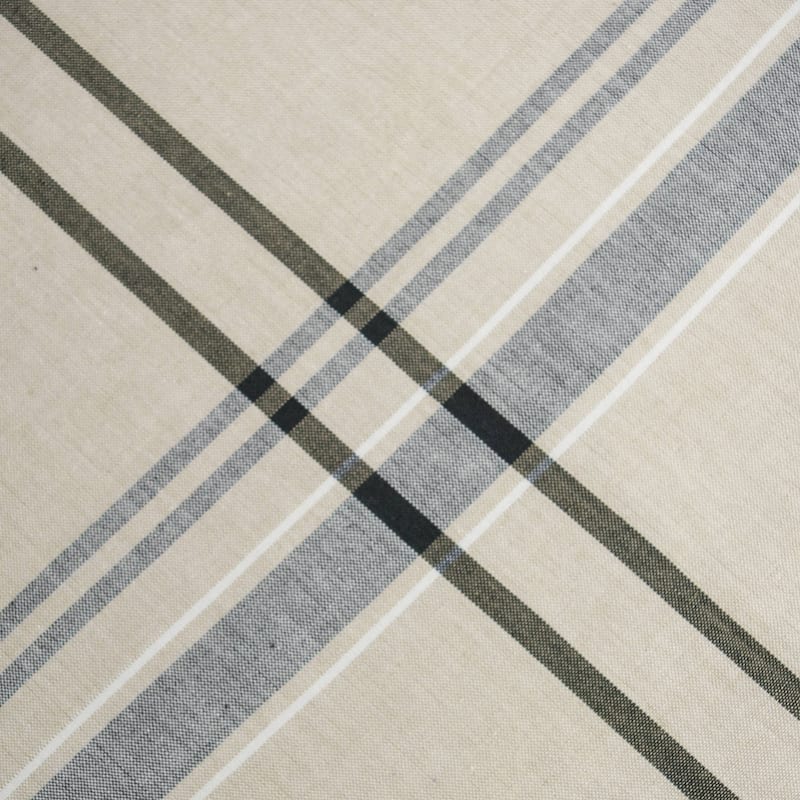 Design Imports French Stripe Cotton Kitchen Tablecloth