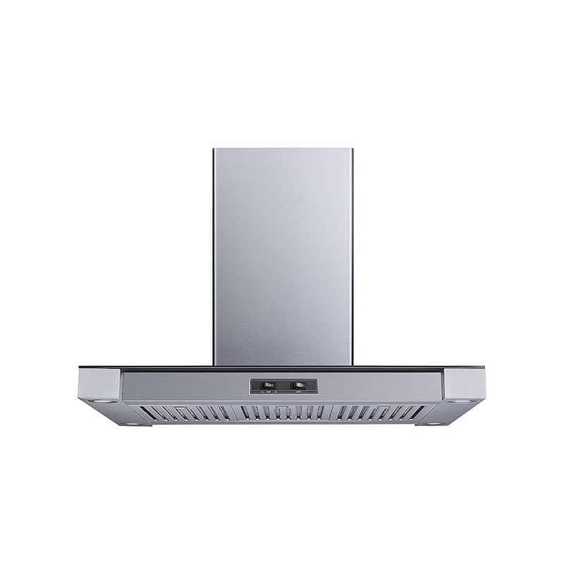 Winflo 36" Convertible Island Mount Stainless Steel Range Hood