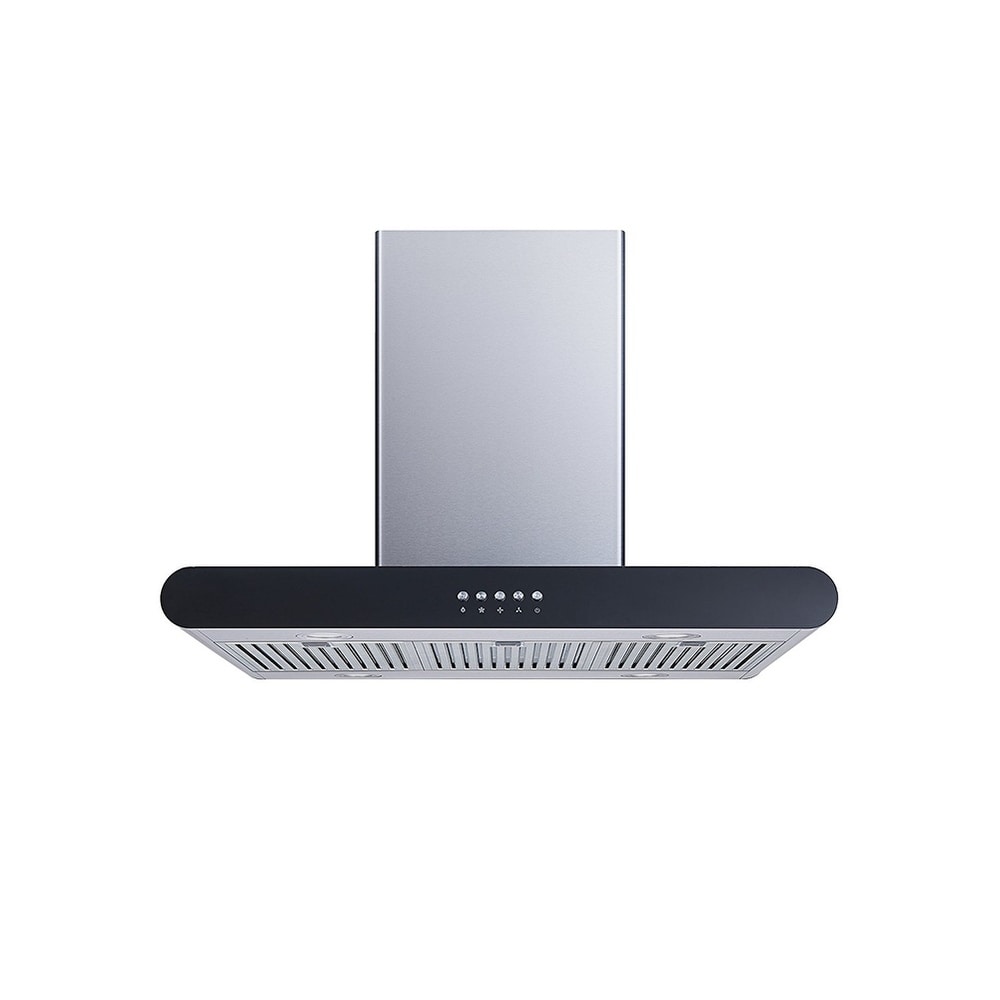 Fotile Perimeter Vent Series 36 in. 1000 CFM Wall Mount Range Hood with Adjustable Capture Shield in Stainless Steel