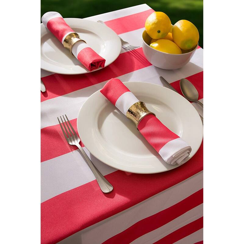 Design Imports Outdoor Tablecloth