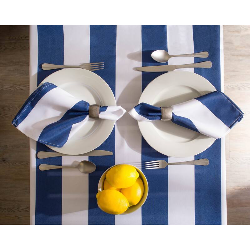 Design Imports Outdoor Tablecloth